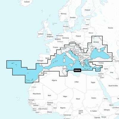 Garmin Cartas Náuticas Navionics Vision+™ Para El Mediterráneo Y El Mar Negro One Size Garmin Cartas Náuticas Navionics Vision+™ Para El Mediterráneo Y El Mar Negro One Size