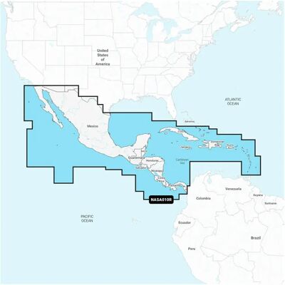 Garmin Cartas Náuticas Nasa010r Navionics®+ América Central Y Caribe Aguas Interiores Y Costeras+tarjeta Micro Sd/sd Multicolor One Size Garmin Cartas Náuticas Nasa010r Navionics®+ América Central Y Caribe Aguas Interiores Y Costeras+tarjeta Micro Sd/sd Multicolor One Size