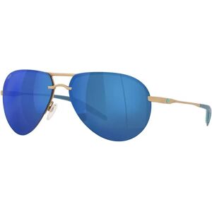 Costa Gafas De Sol Polarizadas Espejadas Helo Matte Champagne Blue Mirror 580P/CAT3 Costa Gafas De Sol Polarizadas Espejadas Helo Matte Champagne Blue Mirror 580P/CAT3