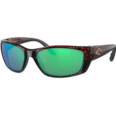 Costa Gafas De Sol Polarizadas Espejadas Fisch Tortoise Green Mirror 580G/CAT2 Costa Gafas De Sol Polarizadas Espejadas Fisch Tortoise Green Mirror 580G/CAT2
