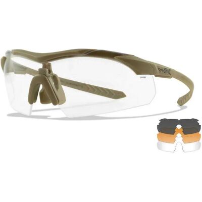 Wiley X Gafas De Sol Polarizadas Vapor Comm 2.5 Grey / Clear / Light Rust / Matte Tan One Size Wiley X Gafas De Sol Polarizadas Vapor Comm 2.5 Grey / Clear / Light Rust / Matte Tan One Size