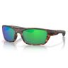 Costa Whitetip Mirrored Polarized Sunglasses Dorado Green Mirror 580P/CAT2 Mujer