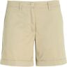 Slam Deck Lgt Chino Shorts Beige M Mujer