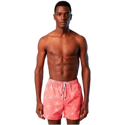 North Sails Bañador Corto Volley All Over Starfish Coral L North Sails Bañador Corto Volley All Over Starfish Coral L