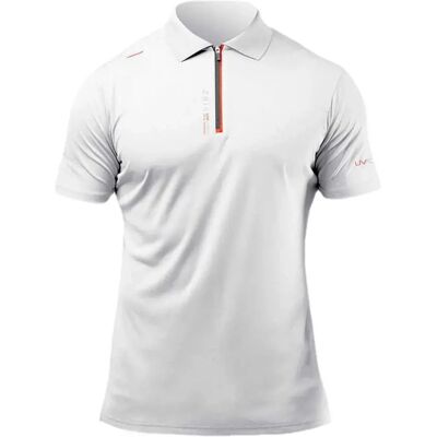 Zhik Polo De Manga Corta Uv Uvactive™ Blanc XL Zhik Polo De Manga Corta Uv Uvactive™ Blanc XL