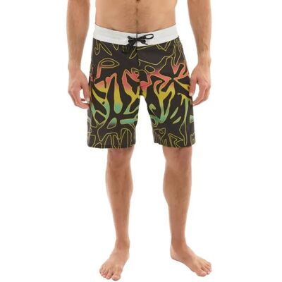 Pelagic Bañador Corto Stick Figure Strike Lionfish Rasta 44 Pelagic Bañador Corto Stick Figure Strike Lionfish Rasta 44