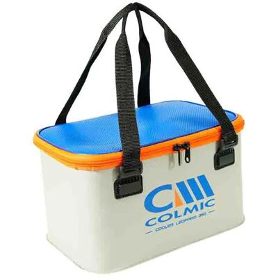 Colmic Bolsa Frigorífica Leopard 350 White / Blue / Orange 35 x 24 x 21 cm Colmic Bolsa Frigorífica Leopard 350 White / Blue / Orange 35 x 24 x 21 cm