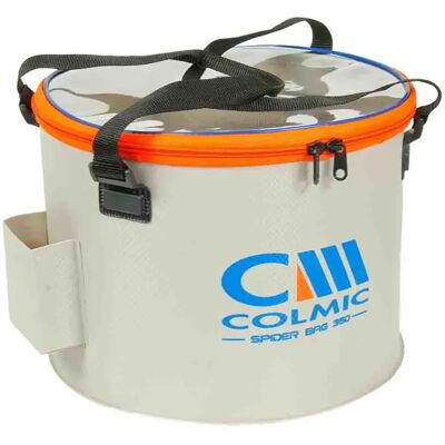 Colmic Bolsa De Cebo Spider Pvc 350 Grey / Blue / Orange 35 x 26 cm Colmic Bolsa De Cebo Spider Pvc 350 Grey / Blue / Orange 35 x 26 cm