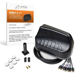 Poynting Antena Mimmo De Alto Rendimiento 7 En 1 4x Lte/410-3800 Gps 5g Black One Size Poynting Antena Mimmo De Alto Rendimiento 7 En 1 4x Lte/410-3800 Gps 5g Black One Size