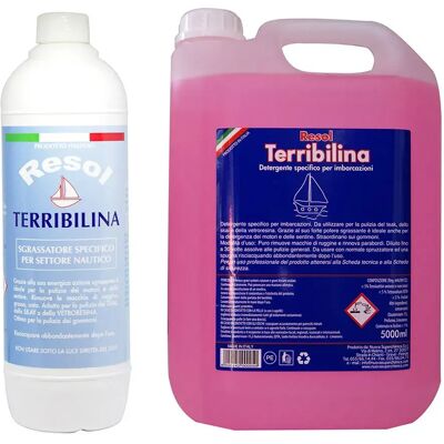 Resol Terribilina 5l Limpiador ecológico para barcos - Detergente Resol Terribilina 5l Limpiador ecológico para barcos - Detergente