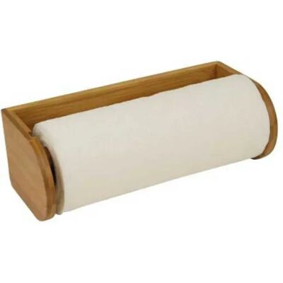 Bamboo Soporte De Madera Para Paños De Cocina Brown 245 x 90 x 110 mm Bamboo Soporte De Madera Para Paños De Cocina Brown 245 x 90 x 110 mm