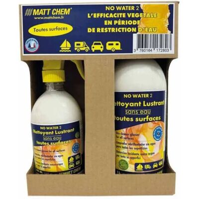 Matt Chem Juego De Limpiador Brillante Sin Agua Clear One Size Matt Chem Juego De Limpiador Brillante Sin Agua Clear One Size