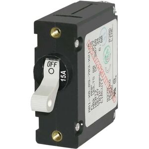 Blue Sea Systems Interruptor Automático Magnético Unipolar De Ca/cc 15a White One Size Blue Sea Systems Interruptor Automático Magnético Unipolar De Ca/cc 15a White One Size