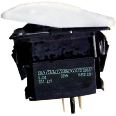 Seachoice Interruptor Basculante Contura On-off White No Illuminated Seachoice Interruptor Basculante Contura On-off White No Illuminated