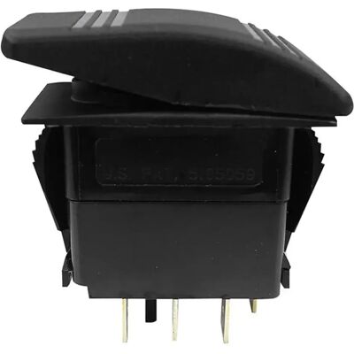 Seachoice Interruptor Basculante Contura Iluminado Black 4 Terminales Seachoice Interruptor Basculante Contura Iluminado Black 4 Terminales