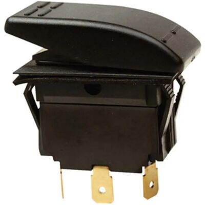Seachoice Interruptor Basculante On Off On Panel No Iluminado Black 6 Terminales Seachoice Interruptor Basculante On Off On Panel No Iluminado Black 6 Terminales