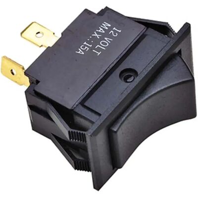 Seachoice Interruptor Basculante De 6 Terminales Para Panel Black One Size Seachoice Interruptor Basculante De 6 Terminales Para Panel Black One Size