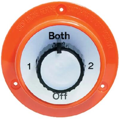 Attwood Interruptor Selector De Batería Silver 4 Posiciones Attwood Interruptor Selector De Batería Silver 4 Posiciones