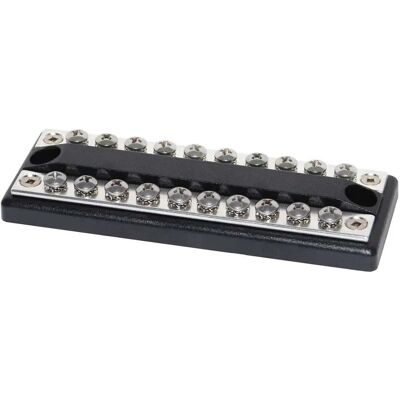 Blue Sea Systems Busbar Dualbus De 10 Circuitos 100a Black One Size Blue Sea Systems Busbar Dualbus De 10 Circuitos 100a Black One Size