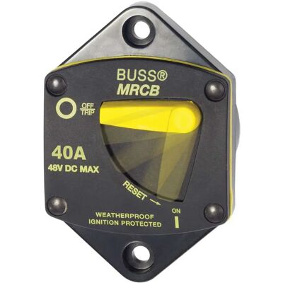 Blue Sea Systems 187 Serie Interruptor Térmico 40A - Interruptor Blue Sea Systems 187 Serie Interruptor Térmico 40A - Interruptor