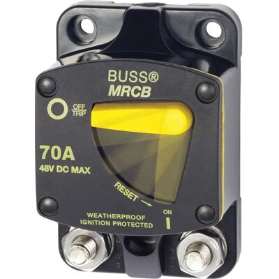 Blue Sea Systems Interruptor Automático Térmico 70a Black One Size Blue Sea Systems Interruptor Automático Térmico 70a Black One Size