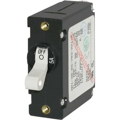 Blue Sea Systems Interruptor Automático Magnetotérmico Unipolar Ac/dc 5a White One Size Blue Sea Systems Interruptor Automático Magnetotérmico Unipolar Ac/dc 5a White One Size