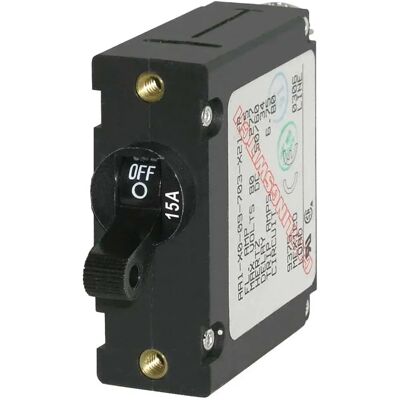 Blue Sea Systems Interruptor Magnético Unipolar De Ca/cc Para Circuito Mundial 15a Black One Size Blue Sea Systems Interruptor Magnético Unipolar De Ca/cc Para Circuito Mundial 15a Black One Size