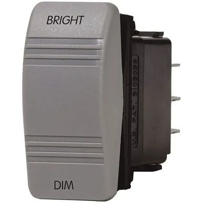 Blue Sea Systems Interruptor Contura Spdt Encendido/apagado/encendido Grey One Size Blue Sea Systems Interruptor Contura Spdt Encendido/apagado/encendido Grey One Size