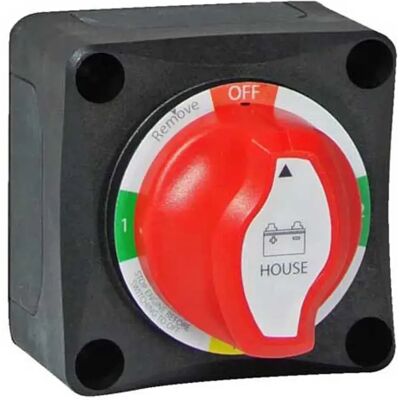 Talamex Mini Interruptor De Batería Off-1-ambos-2 300a Black One Size Talamex Mini Interruptor De Batería Off-1-ambos-2 300a Black One Size