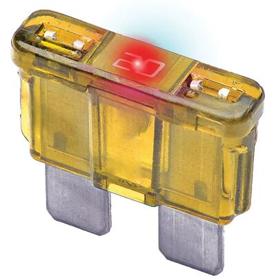 Seachoice Fusibles Atc 2 Unidades Yellow 20A Seachoice Fusibles Atc 2 Unidades Yellow 20A