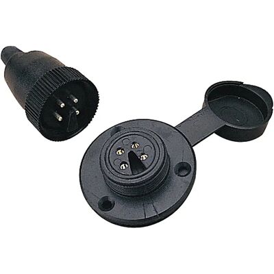 Sea-dog Line Conector Eléctrico Polarizado De 4 Pines 5 A Sea-dog Line Conector Eléctrico Polarizado De 4 Pines 5 A
