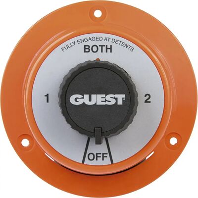 Seachoice Interruptor Selector De Batería De 4 Posiciones Orange 5 1/2 x 2 5/8´´ Seachoice Interruptor Selector De Batería De 4 Posiciones Orange 5 1/2 x 2 5/8´´