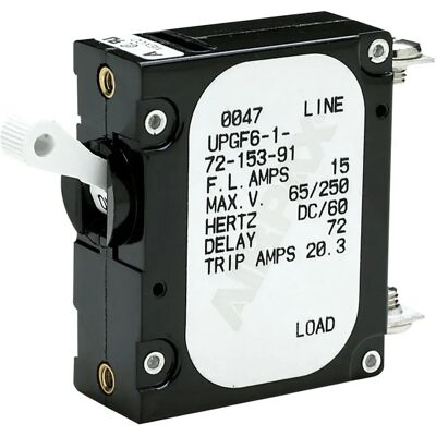 Seachoice Interruptor De Circuito De Ca/cc 30a Black One Size Seachoice Interruptor De Circuito De Ca/cc 30a Black One Size