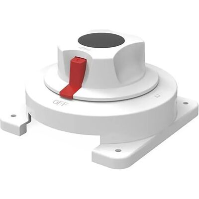Seaflo Interruptor De Batería De 3 Posiciones White 134 x 134 x 77 mm Seaflo Interruptor De Batería De 3 Posiciones White 134 x 134 x 77 mm