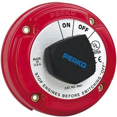 Perko Interruptor De Batería Pk 1b One Size Perko Interruptor De Batería Pk 1b One Size