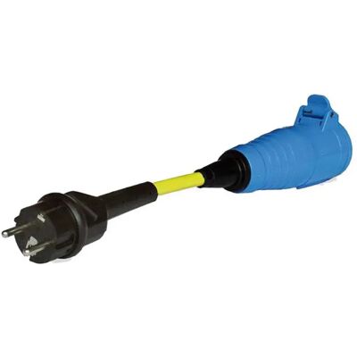 Vetus Cable Adaptador Schuko Cee 0.3 M Black / Bue / Yellow One Size Vetus Cable Adaptador Schuko Cee 0.3 M Black / Bue / Yellow One Size