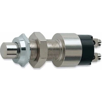 Quick Italy Botón Pulsador Hexagonal 30a Chrome One Size Quick Italy Botón Pulsador Hexagonal 30a Chrome One Size