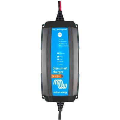 Victron Energy Cargador Blue Smart Ip65 24/8 + Conector Dc 120v Blue / Black One Size Victron Energy Cargador Blue Smart Ip65 24/8 + Conector Dc 120v Blue / Black One Size