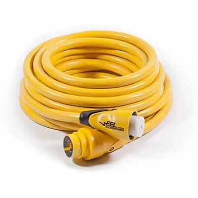 Conjunto de cable de alimentación Marinco 50A 125V/250V - Amarillo Conjunto de cable de alimentación Marinco 50A 125V/250V - Amarillo