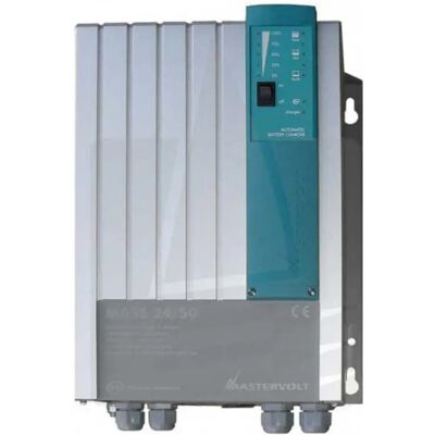 Mastervolt Cargador De Baterías Masivo De 2 Salidas 50a 230v 24v Blue / Silver One Size Mastervolt Cargador De Baterías Masivo De 2 Salidas 50a 230v 24v Blue / Silver One Size