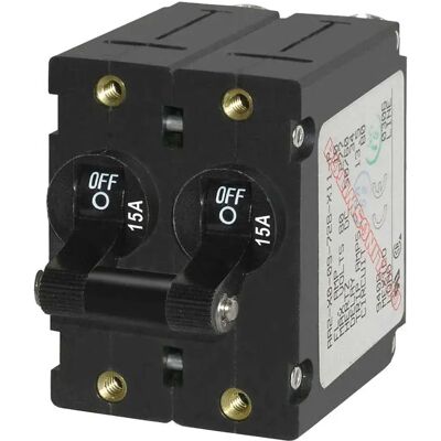 Blue Sea Systems Activar/desactivar Interruptor Bipolar Black 50 A Blue Sea Systems Activar/desactivar Interruptor Bipolar Black 50 A