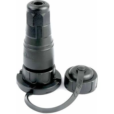 Quick Italy Conector De 4 Polos 12a Grey One Size Quick Italy Conector De 4 Polos 12a Grey One Size