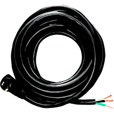 Ap Products Cable De Alimentación Macho De ángulo Recto Ezeegrip 7.6 M Black 30A Ap Products Cable De Alimentación Macho De ángulo Recto Ezeegrip 7.6 M Black 30A
