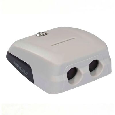Scanstrut Pasacables Horizontal Doble Ip68 White 6 mm Scanstrut Pasacables Horizontal Doble Ip68 White 6 mm