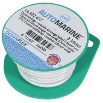 Talamex Cable Unipolar De Cobre Estañado 5 M Blue 2.5 mm2 Talamex Cable Unipolar De Cobre Estañado 5 M Blue 2.5 mm2