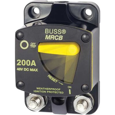 Blue Sea Systems Disyuntor 187 Series 200a Black One Size Blue Sea Systems Disyuntor 187 Series 200a Black One Size