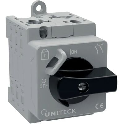Uniteck Interruptor Solar 50a Grey / Black One Size Uniteck Interruptor Solar 50a Grey / Black One Size