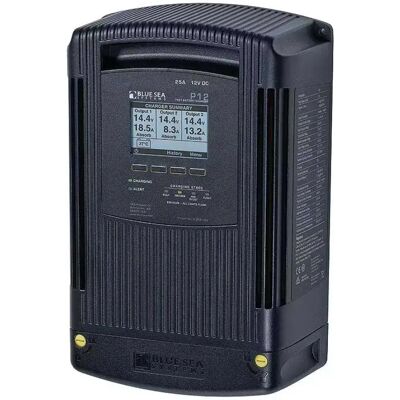 Blue Sea Systems Cargador De Batería P12 25a 12v Black One Size Blue Sea Systems Cargador De Batería P12 25a 12v Black One Size