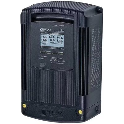Blue Sea Systems Cargador De Batería P12 40a 12v Black One Size Blue Sea Systems Cargador De Batería P12 40a 12v Black One Size