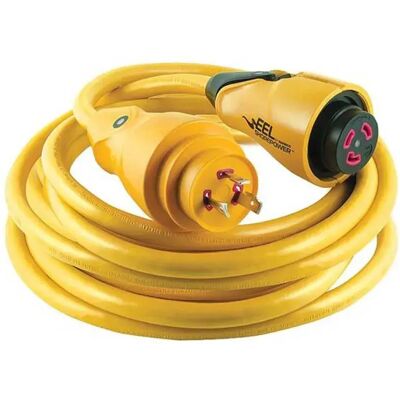 Marinco Cable Alargador Eléctrico Shorepower 7.6 M 30a 125v Yellow One Size Marinco Cable Alargador Eléctrico Shorepower 7.6 M 30a 125v Yellow One Size